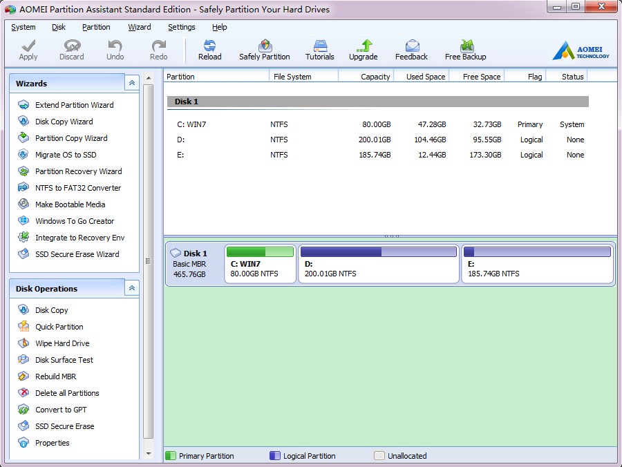 download the new version for android AOMEI Partition Assistant Pro 10.1
