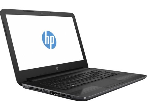 Side angle view of HP 245 G5 Notebook