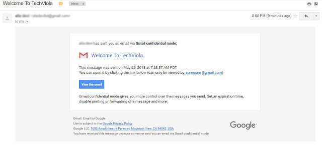 gmail new features interface confidential 