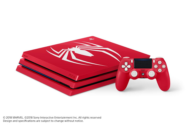 Limited Edition Marvel SpiderMan PS4 Pro Bundle