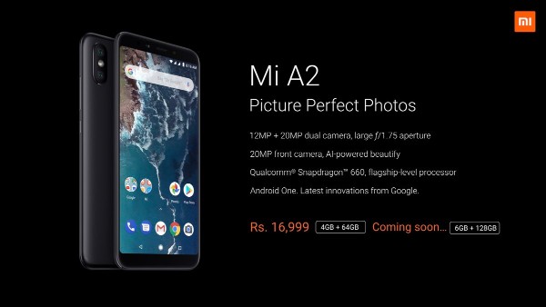 Xiaomi Mi A2