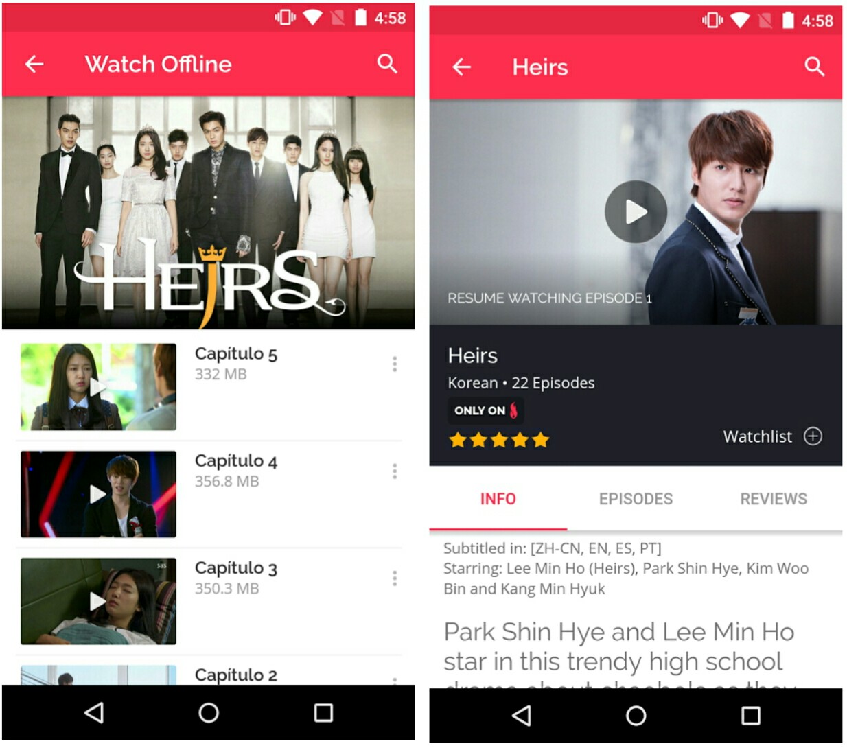 app where i can watch kdrama for free