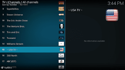 m3u playlist loader for kodi