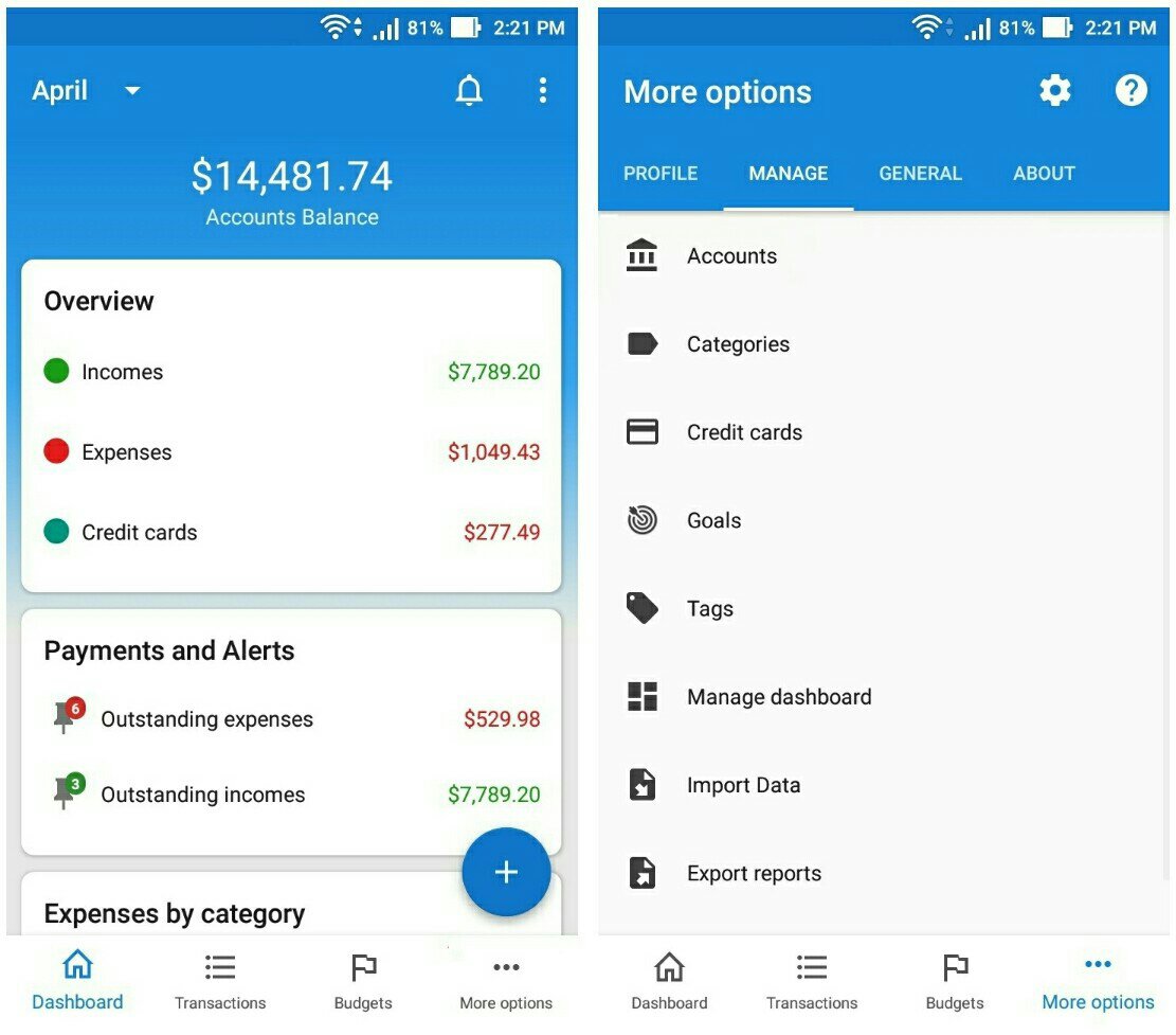best budget planner android
