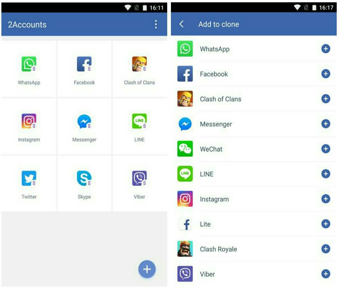 clone apps from one android phone to another