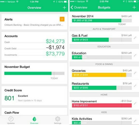  Budget planner and bill reminder app