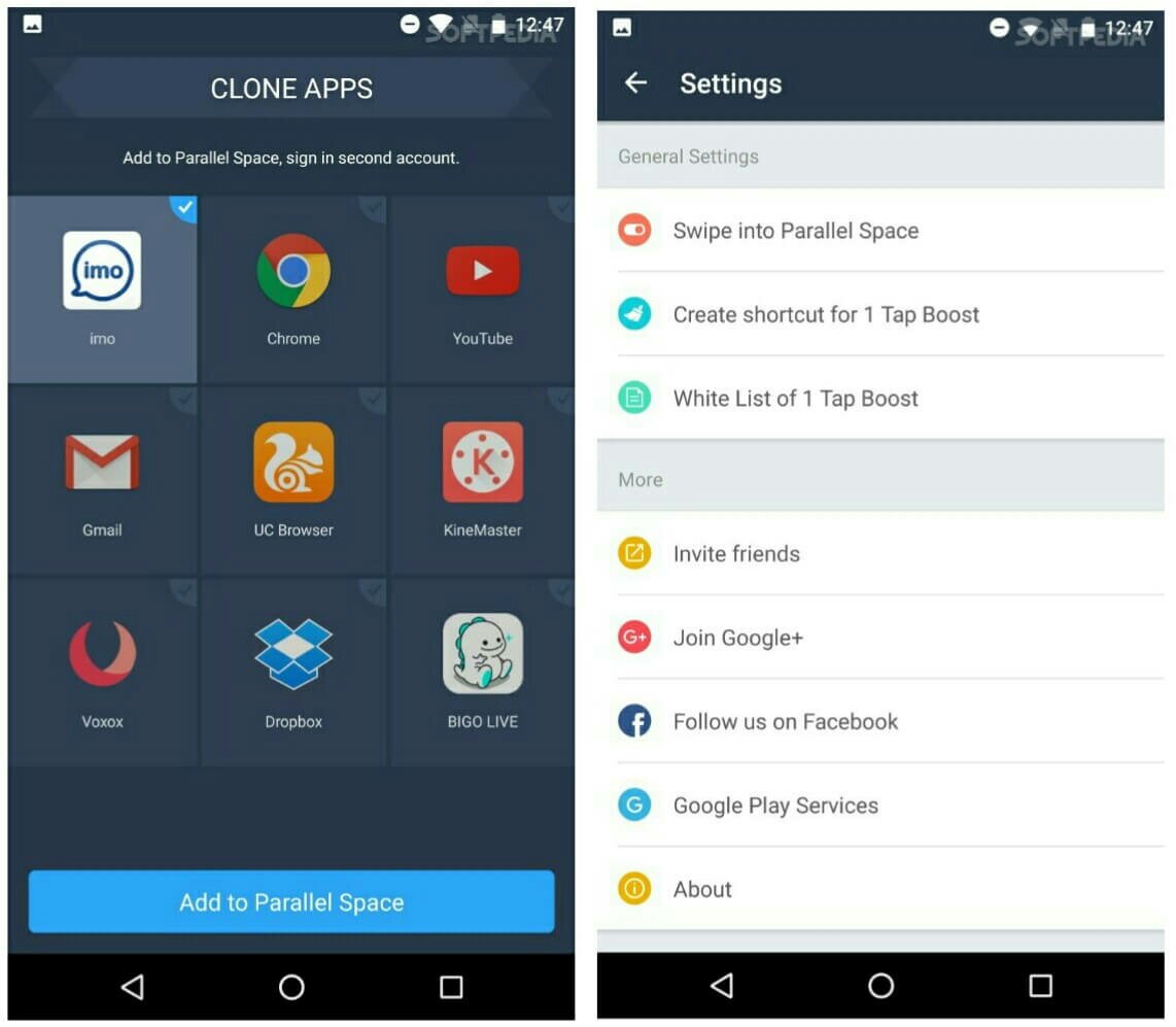 how to clone the apps on my phone to my android tablet