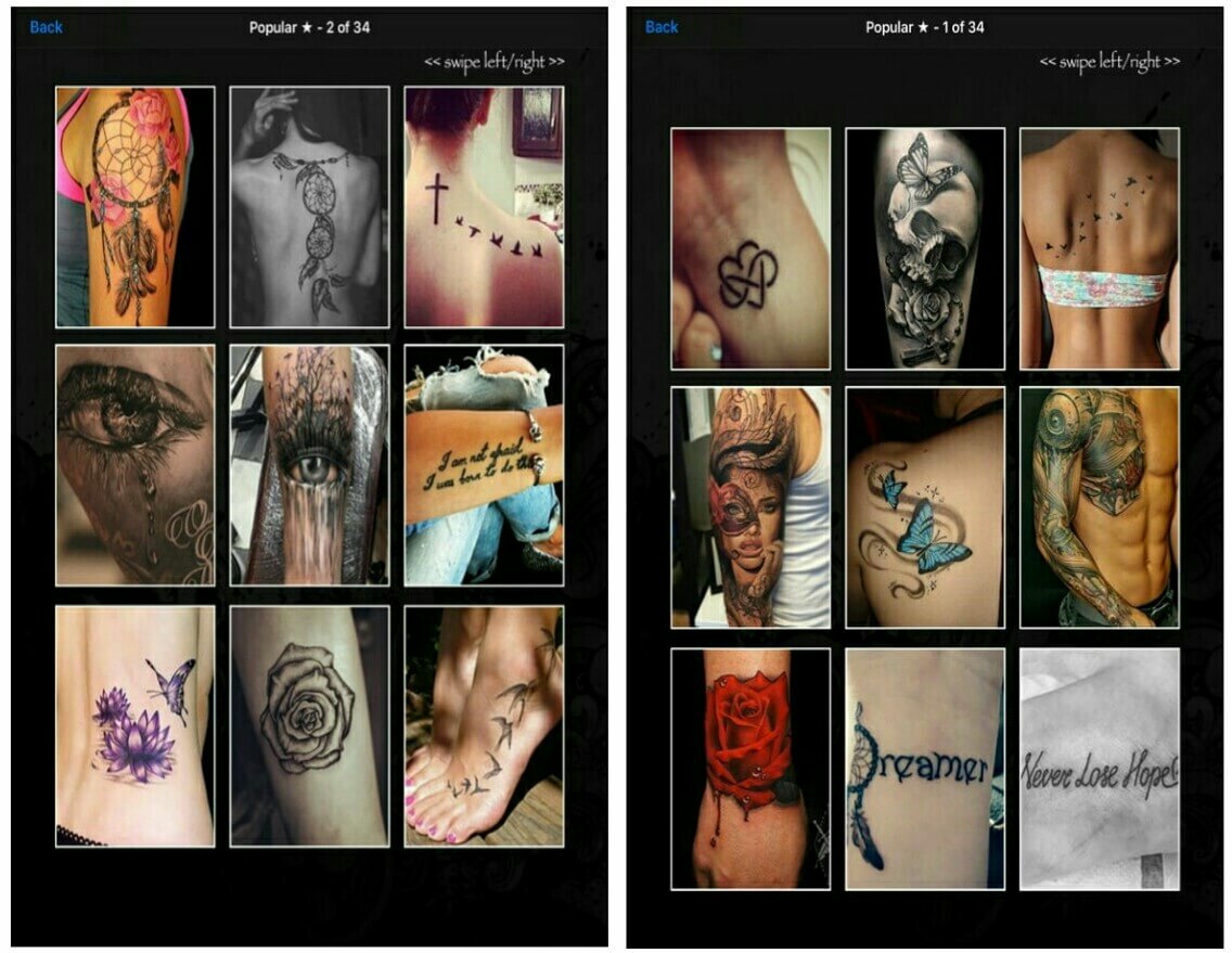 25 Best Pictures Tattoo Design App - Tattoo Fonts - design your text tattoo App Ranking and ...