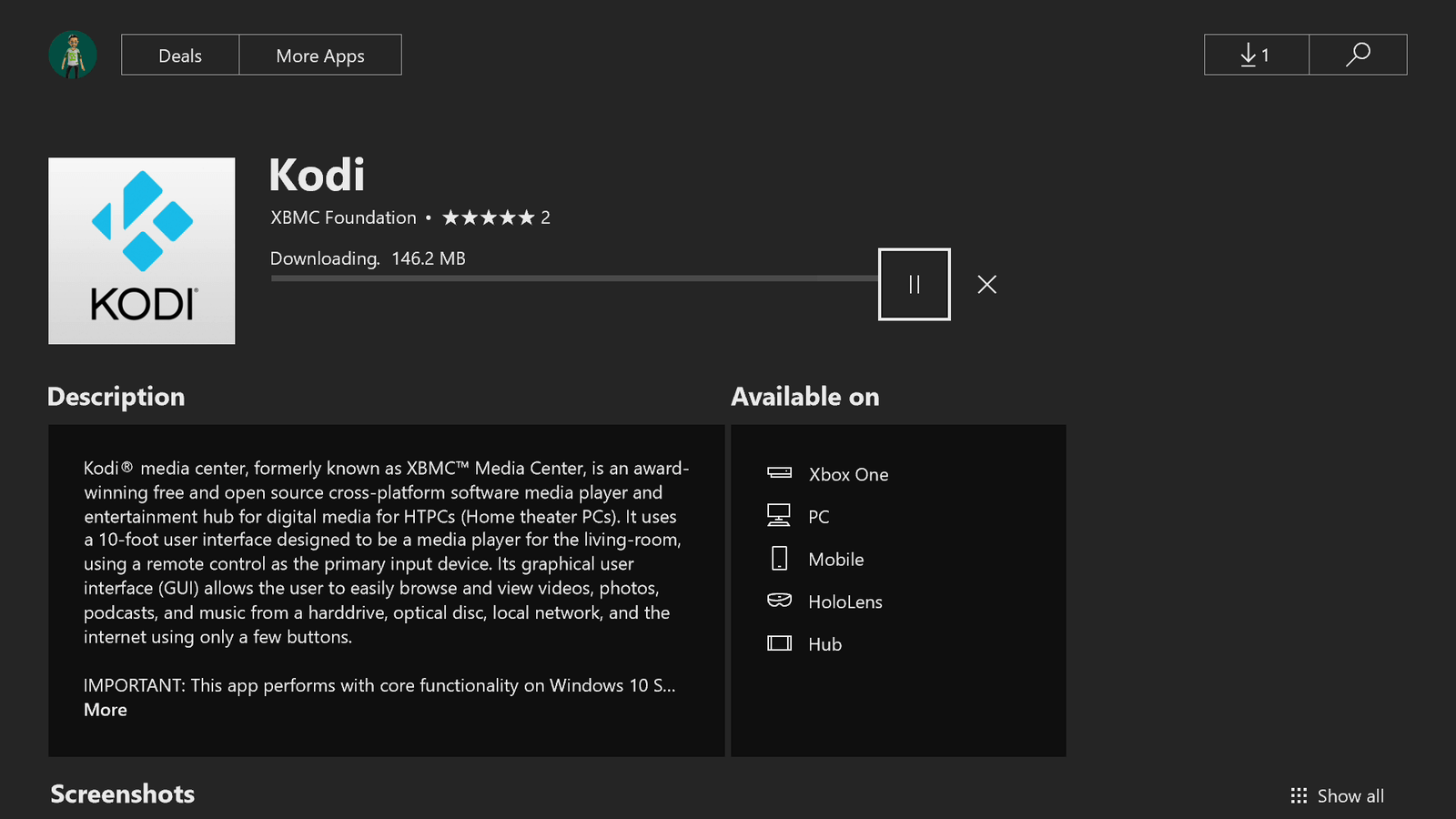 Kodi-on-xbox-one