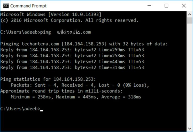 find who own ip address